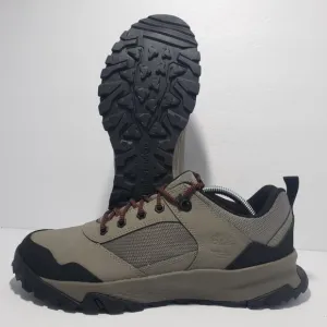 New Timberland Men's Lincoln Peak Lite F/L Low Hiking Grey Leather Shoes Sz 10