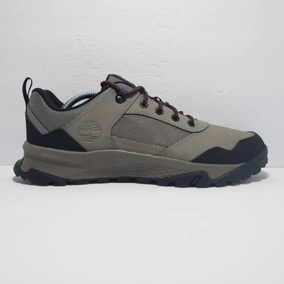 New Timberland Men's Lincoln Peak Lite F/L Low Hiking Grey Leather Shoes Sz 10