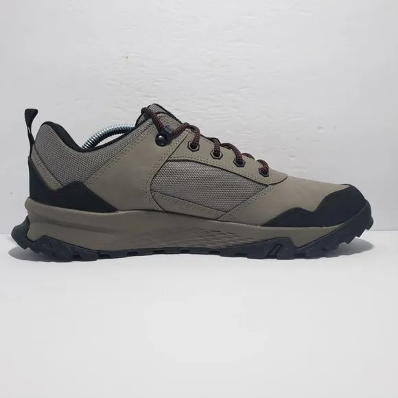 New Timberland Men's Lincoln Peak Lite F/L Low Hiking Grey Leather Shoes Sz 10