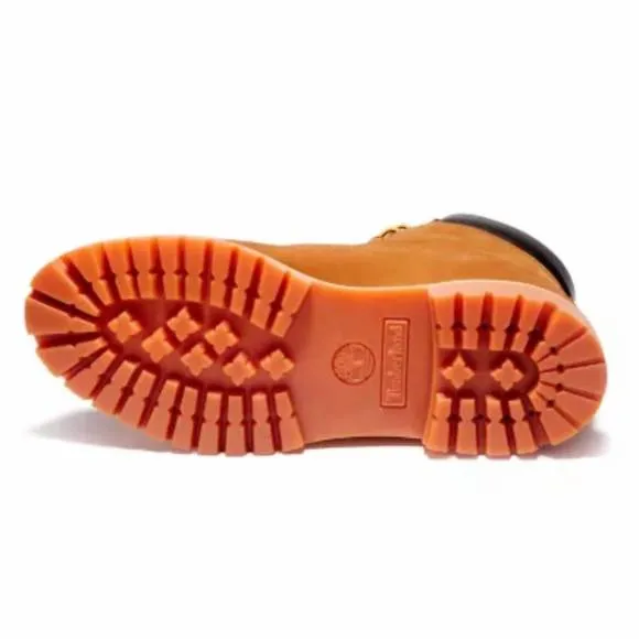 NEW TIMBERLAND men's premium 6&quot; waterproof boots in rust nubuck