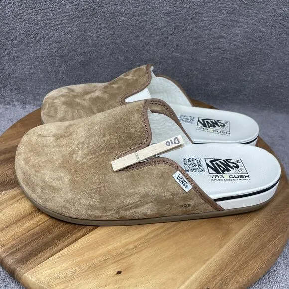 NEW Vans Harbor Mule VR3 Shoes Loafers Clogs 'Brown Marshmallow' Men's Size 11