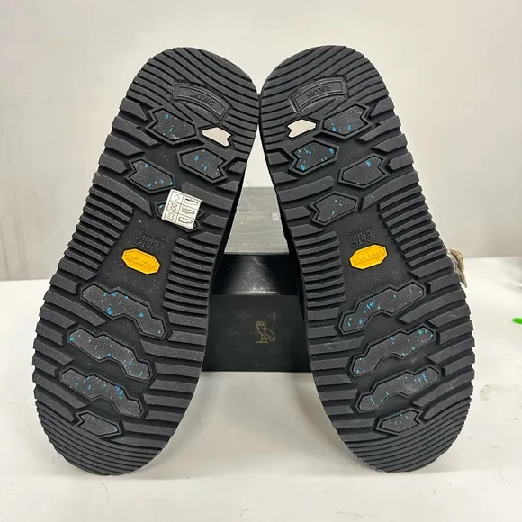 *New W/ Box! Mens Suicoke OVO Edition Black Winter Waterproof Sherpa Boots