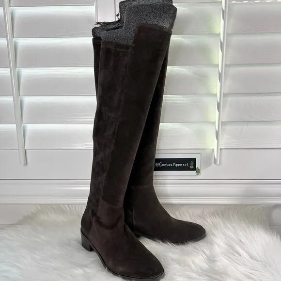 New Women’s Blondo Sierra Suede Tall Boots Size 8
