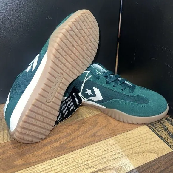 New Women’s Converse Run Star Trainer Lifestyle Sneakers Ox Green A13359C