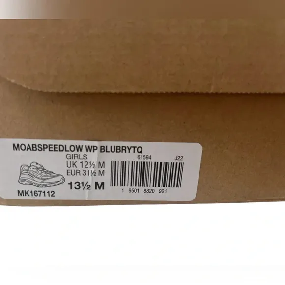 NIB Merrell Moab Speed Low Waterproof Shoes