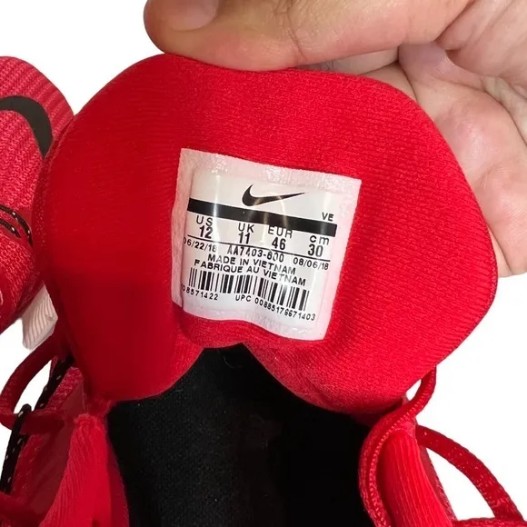 Nike 2018 red‎ running shoes