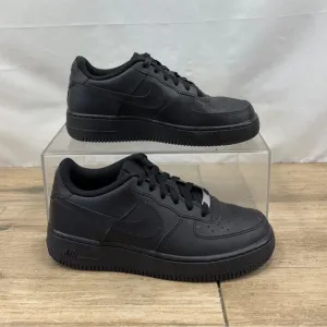 Nike  Air Force Size 6 Youth Woman’s 7.5 -314192-009 Black Casual Sneakers