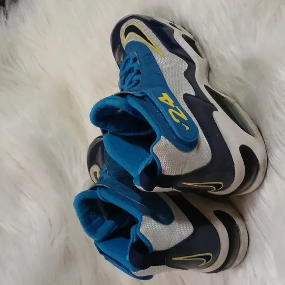NIKE AIR GRIFFEY MAX 1  PLATINUM VOLT MEN'S ATHLETIC SHOES