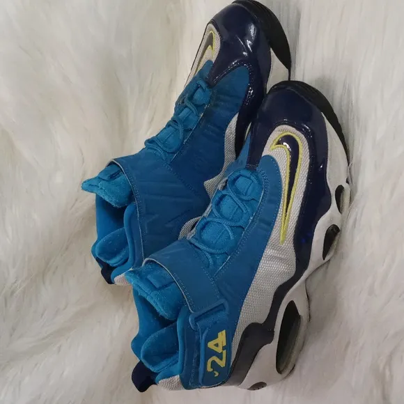 NIKE AIR GRIFFEY MAX 1  PLATINUM VOLT MEN'S ATHLETIC SHOES