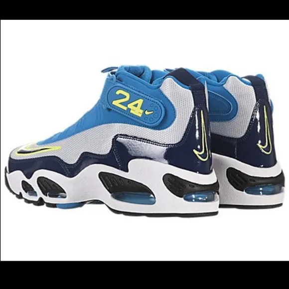 NIKE AIR GRIFFEY MAX 1  PLATINUM VOLT MEN'S ATHLETIC SHOES