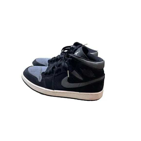 Nike Air Jordan 1 men’s black gray shoes sneakers 852542-012 size 9.5 SKU 3830