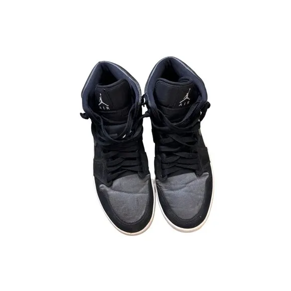 Nike Air Jordan 1 men’s black gray shoes sneakers 852542-012 size 9.5 SKU 3830