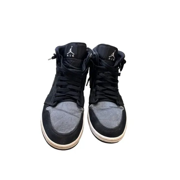 Nike Air Jordan 1 men’s black gray shoes sneakers 852542-012 size 9.5 SKU 3830
