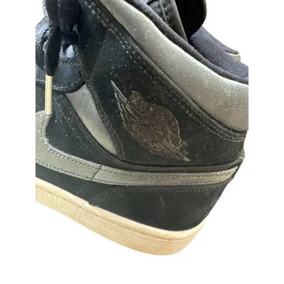 Nike Air Jordan 1 men’s black gray shoes sneakers 852542-012 size 9.5 SKU 3830