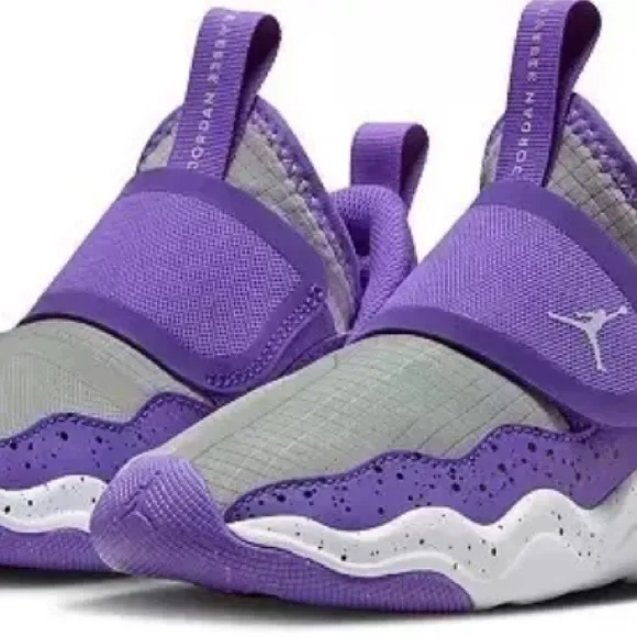 Nike Air Jordan 23/7 Little Kids PS Shoes Strap Purple Venom Sz 2.5Y DQ9293-500