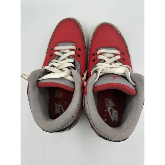 Nike Air Jordan 3 Retro SE (GS) ‘Unite’ Fire Red Cement Grey CQ0488-600 Sz: 5.5Y
