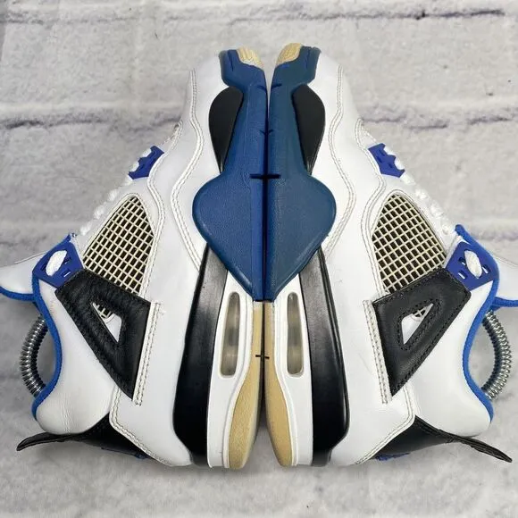Nike Air Jordan 4 Flight IV Retro Motorsport Youth Size 4.5Y 408452-117 Womens 6