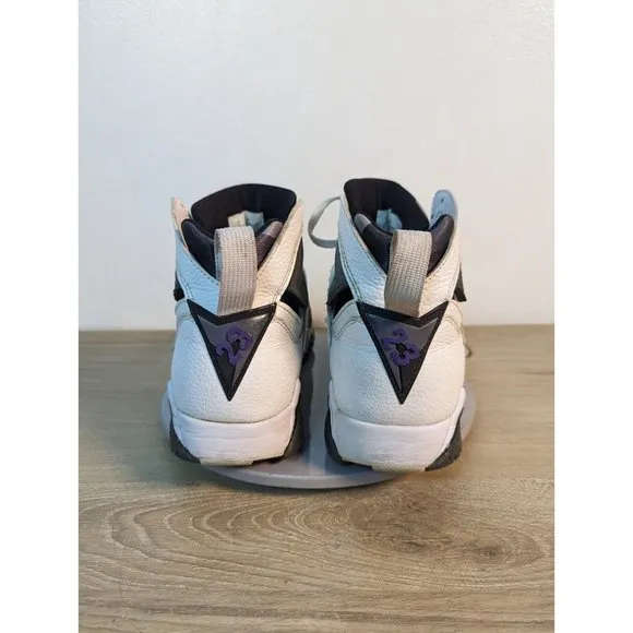 Nike Air Jordan 7 Retro &quot;Flint 2021&quot; Men's Size 11 White/Grey/Purple CU9307-100
