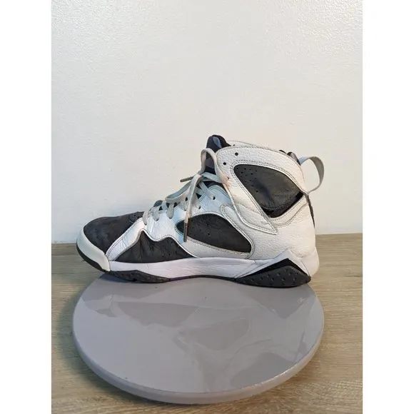 Nike Air Jordan 7 Retro &quot;Flint 2021&quot; Men's Size 11 White/Grey/Purple CU9307-100