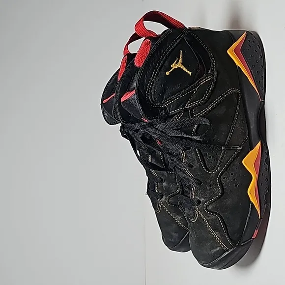 Nike Air Jordan 7 Retro Citrus 2022 Sneakers Tennis Shoes High-Top Black 6.5 Y