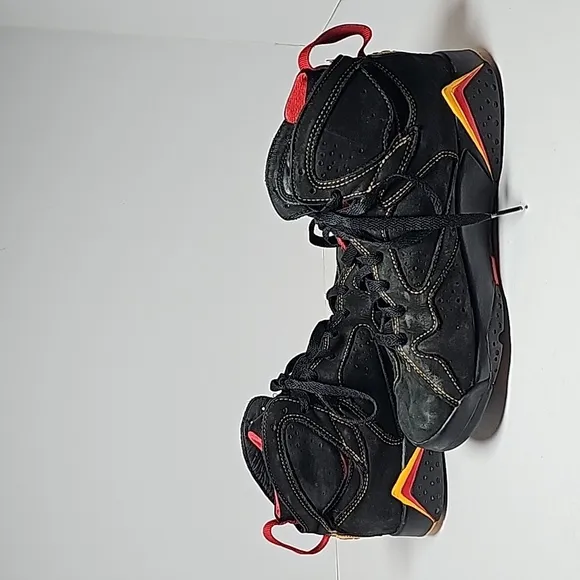 Nike Air Jordan 7 Retro Citrus 2022 Sneakers Tennis Shoes High-Top Black 6.5 Y