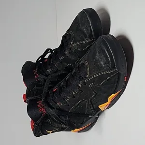 Nike Air Jordan 7 Retro Citrus 2022 Sneakers Tennis Shoes High-Top Black 6.5 Y