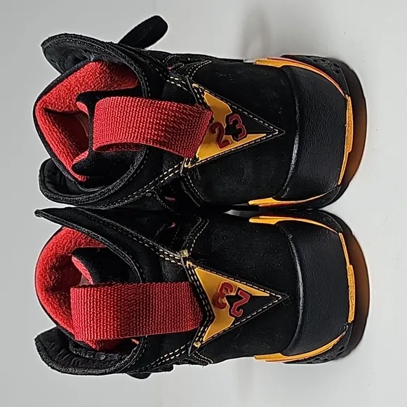 Nike Air Jordan 7 Retro Citrus 2022 Sneakers Tennis Shoes High-Top Black 6.5 Y