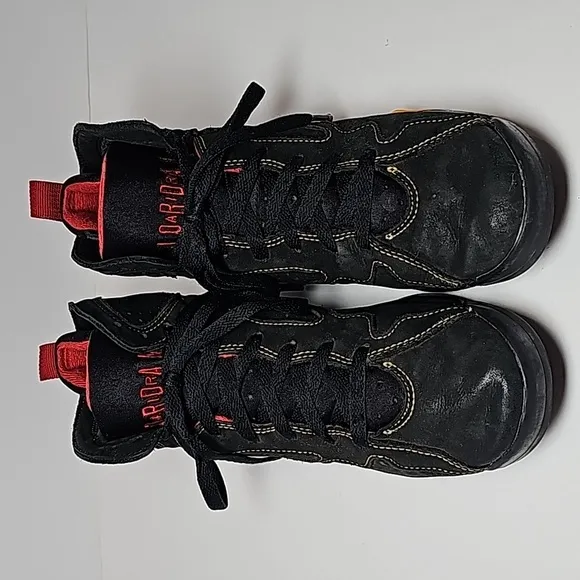Nike Air Jordan 7 Retro Citrus 2022 Sneakers Tennis Shoes High-Top Black 6.5 Y