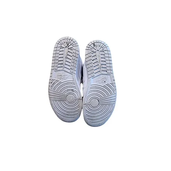 Nike Air Jrdan 1 Mid White Men's Shoes White 8