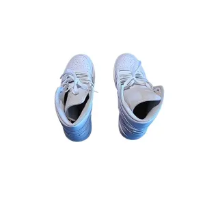Nike Air Jrdan 1 Mid White Men's Shoes White 8
