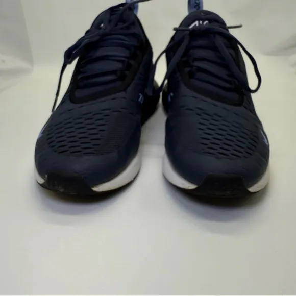 Nike Air Max 270 Navy blue Youth size 6Y running shoes sports Nike sneakers shoe