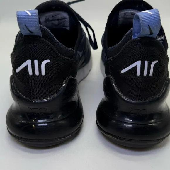 Nike Air Max 270 Navy blue Youth size 6Y running shoes sports Nike sneakers shoe