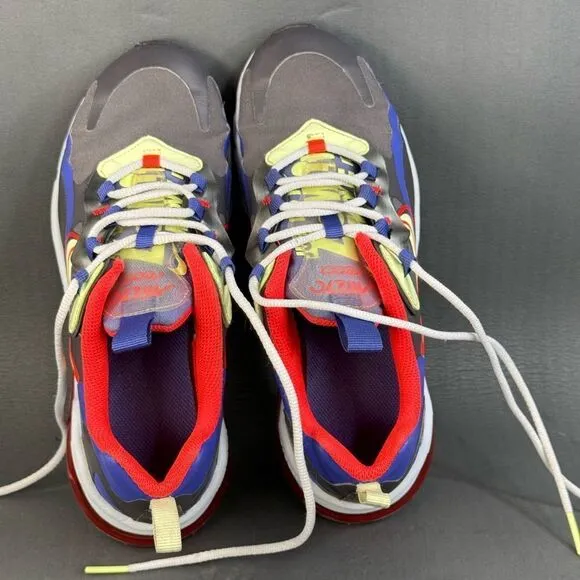 Nike Air Max 270 React GS 'Dunk It' sneaker shoes youths size 4 (Y4)