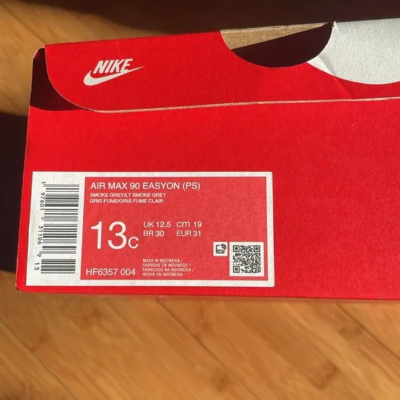 Nike Air Max 90 EasyOn Little Kids' Shoes 13