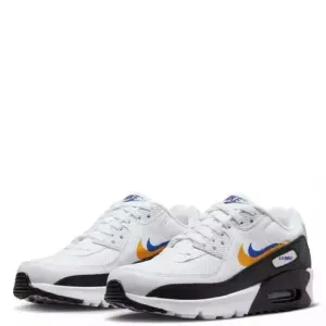 Nike Air Max 90 GS NN FJ4592-100 Sneakers Big Kids White Running Shoes NR9041
