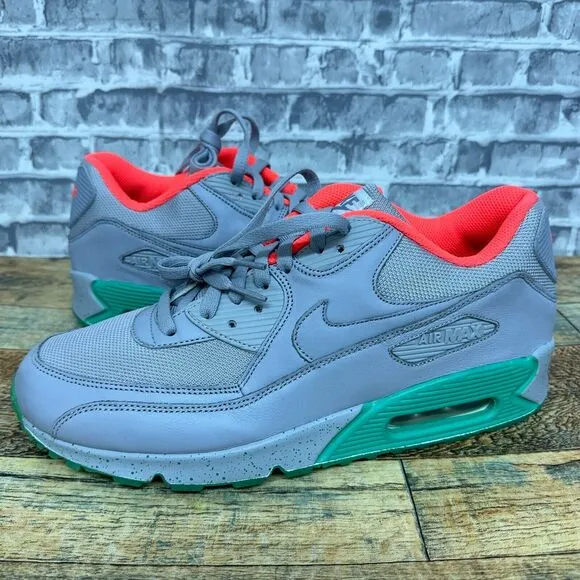 Nike Air Max 90 ID By You Pure Platinum Yeezy Running Shoes 455686-995 Mens 12