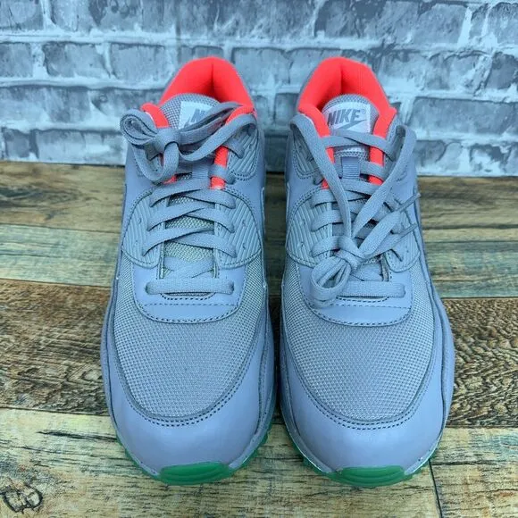Nike Air Max 90 ID By You Pure Platinum Yeezy Running Shoes 455686-995 Mens 12