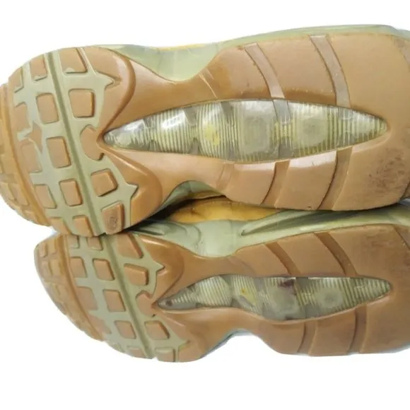 Nike Air Max 95 Prm Mens Running Shoe Sneaker 538416-700 Wheat Men’s Size 11