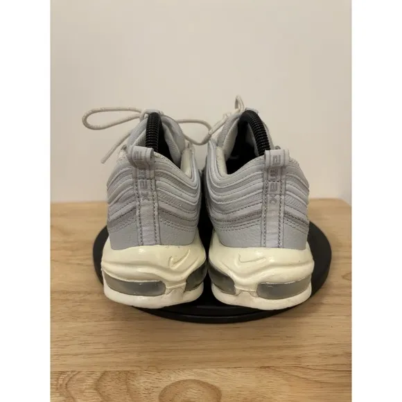 Nike Air Max 97 SE Pure Platinum Sail Grey Sneakers DZ2629-001 Mens Size 8 EUC