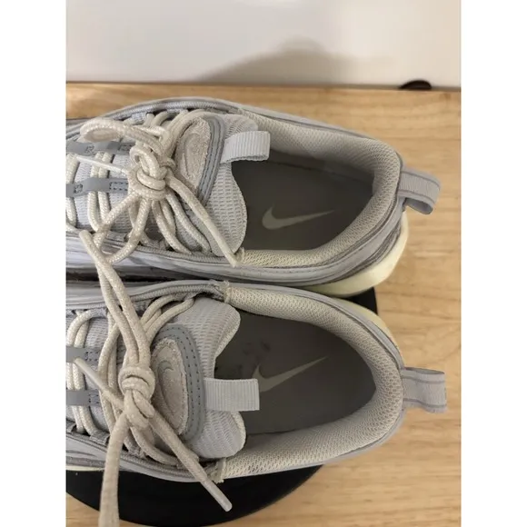 Nike Air Max 97 SE Pure Platinum Sail Grey Sneakers DZ2629-001 Mens Size 8 EUC