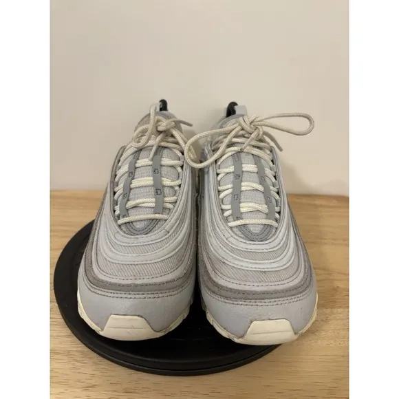 Nike Air Max 97 SE Pure Platinum Sail Grey Sneakers DZ2629-001 Mens Size 8 EUC