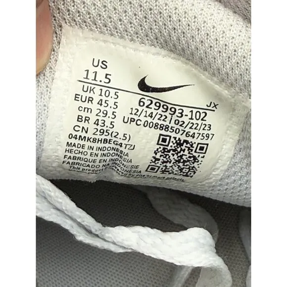 Nike‎ Air Max Command Running Shoes Sneakers Summit White 629993-102 Mens 11.5