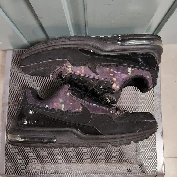 Nike Air Max LTD 3 Prem Black Running Shoes 695484 007 Men's Size 11.5