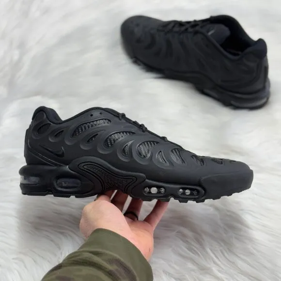 Nike Air Max Plus Drift Low Mens Running Shoes Black HF0785-001 VNDS Sz 11
