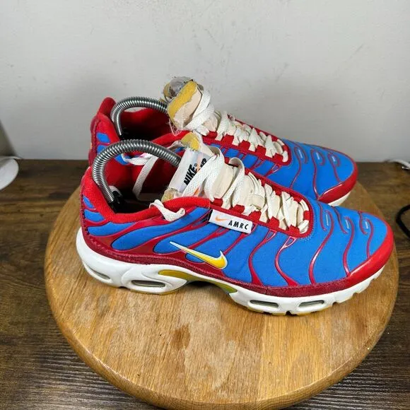 Nike Air Max Plus SE Running Club University Red Shoes Mens‎ Size 9 DC9332-600