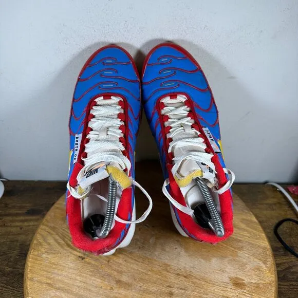 Nike Air Max Plus SE Running Club University Red Shoes Mens‎ Size 9 DC9332-600