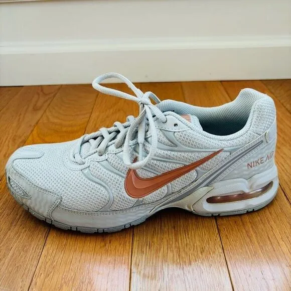 Nike‎ Air Max Torch 4 Womens Size 10 Gray Rose Gold Running Shoes 343851-008