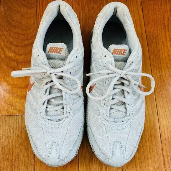 Nike‎ Air Max Torch 4 Womens Size 10 Gray Rose Gold Running Shoes 343851-008