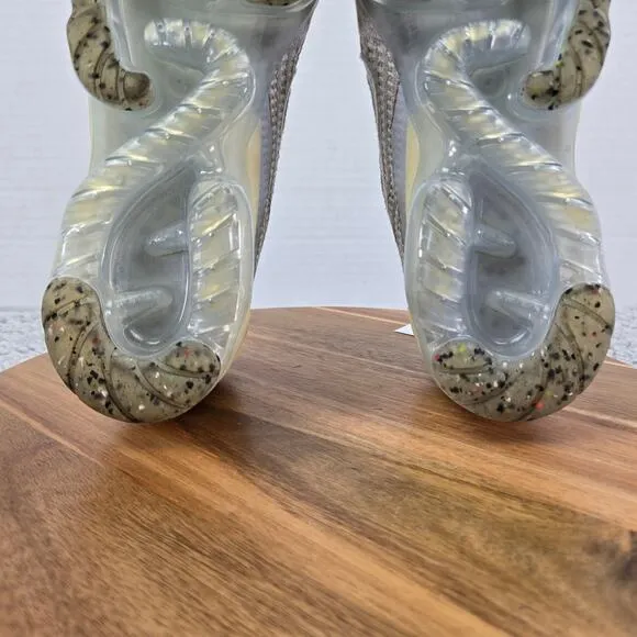 Nike Air Vapormax 2021 Flyknit White Pure Platinum Shoes Womens 8 DC4112-100