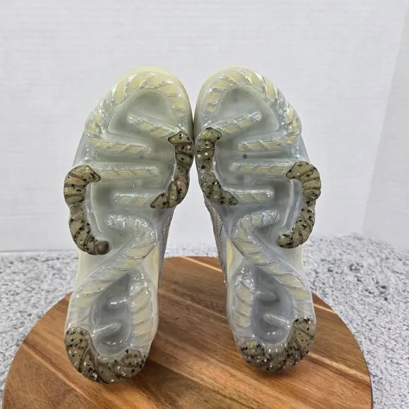 Nike Air Vapormax 2021 Flyknit White Pure Platinum Shoes Womens 8 DC4112-100